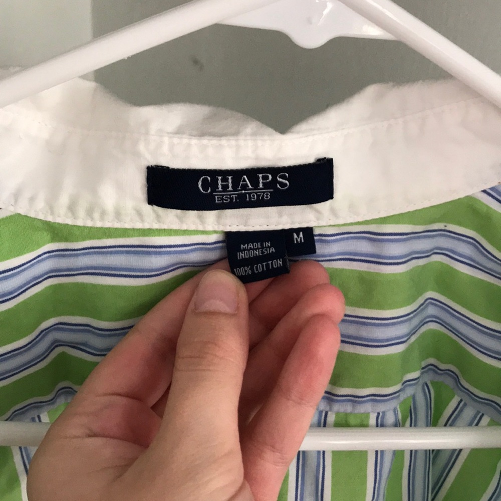 Striped button up - Picture 2 of 2
